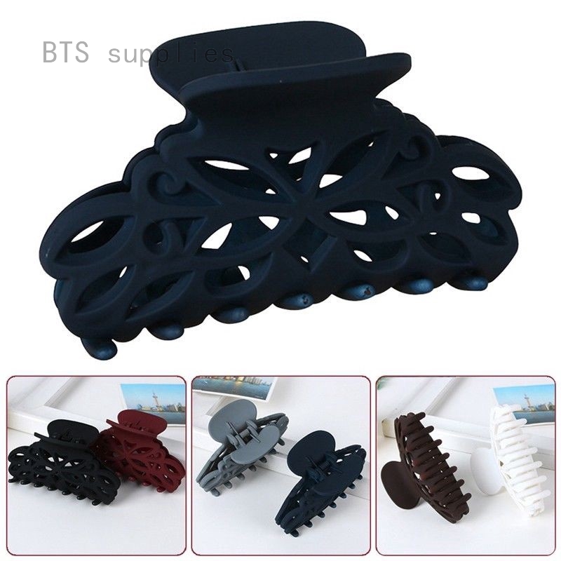 Women Ladies Plastic Hairpins Hair Clip Crab Shower Hair Claws