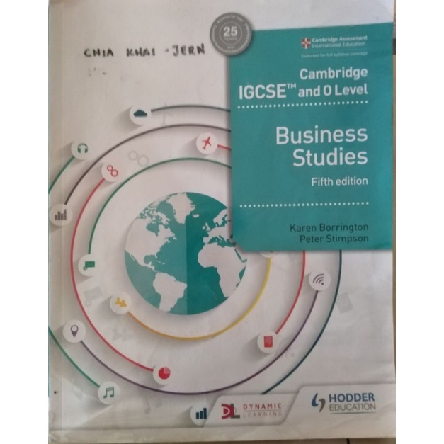 Cambridge IGCSE Business Studies textbook | Shopee Malaysia