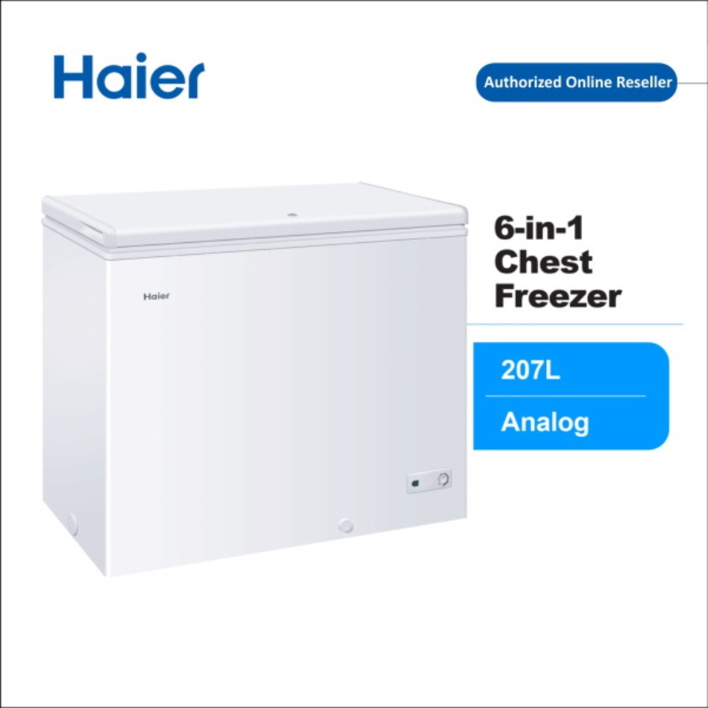 Haier 207L 2020 New Convertible Chest Freezer Refrigerator Peti Beku BD