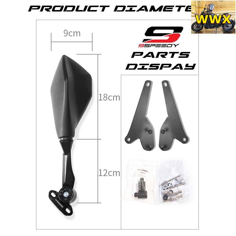 spot free shipping Wmoto Xtreme 150i New Side Mirror Modifield PNP