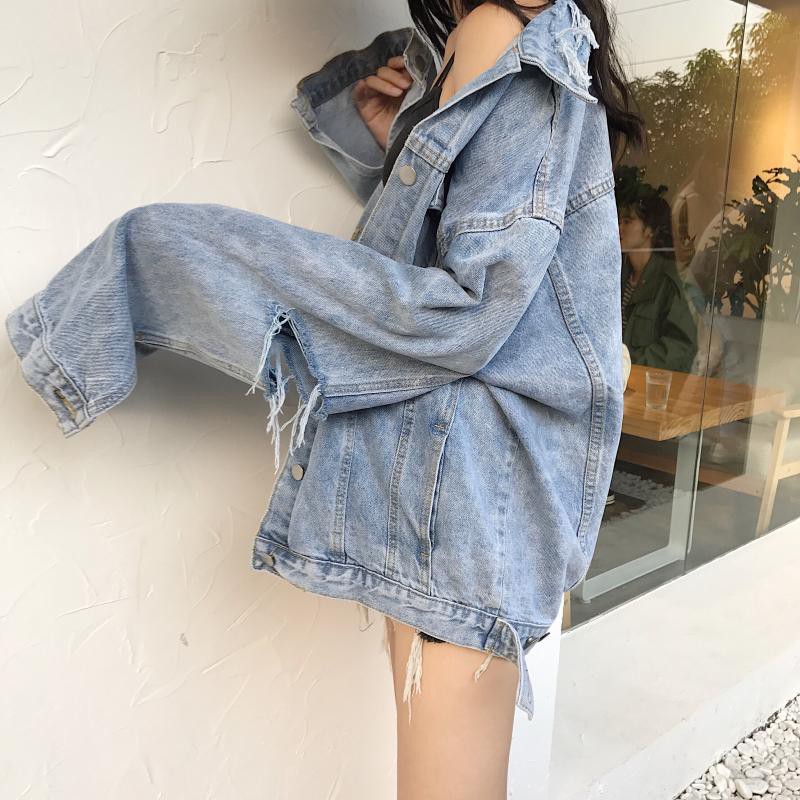 baggy jeans jacket