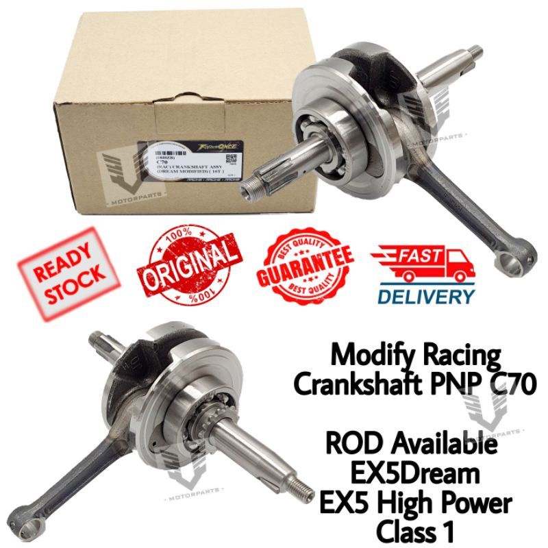 crankshaft ex5 pnp c70