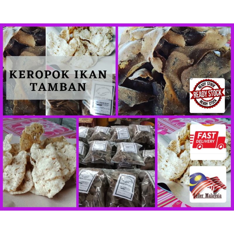 Keropok Ikan Tamban Asli ( 470g)