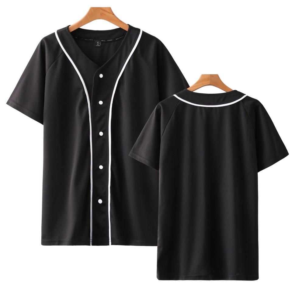 baseball style shirts with buttons