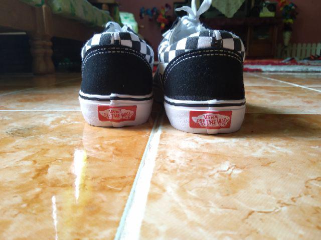 FREE POSTAGE VANS PREMIUM OLD SKOOL CHECKERBOARD SNEAKERS 