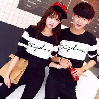 1PCS Couple T-Shirt Pakaian Pasangan 