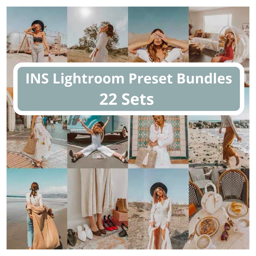 Adobe Lightroom Preset Desktop & Mobile (INS Lightroom Preset Bundles