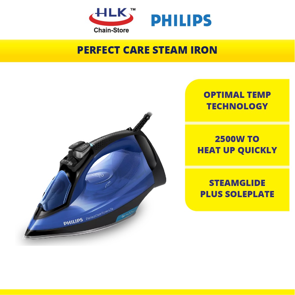 PHILIPS 2500W Steam Iron GC3920 [FREE IRONING BOARD] Shopee Malaysia