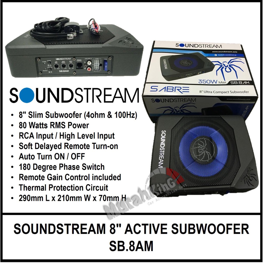 soundstream active subwoofer
