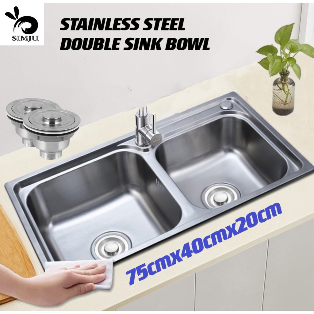 sinki dapur stainless steel