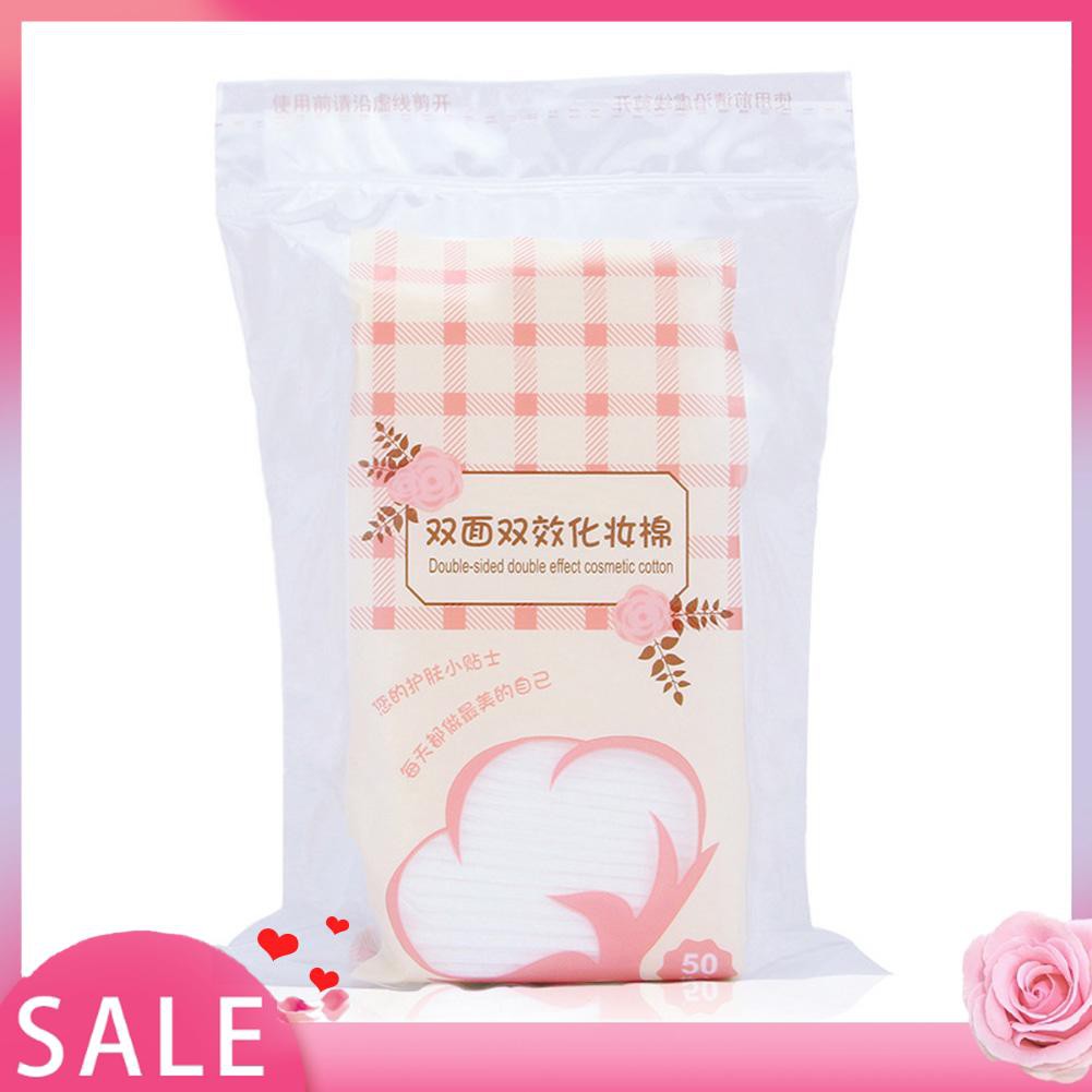 222pcs Facial Cotton Pads Three Layer Mild Nail Polish Cleaning Remover Soft Touch With Sunlight Shopee Malaysia