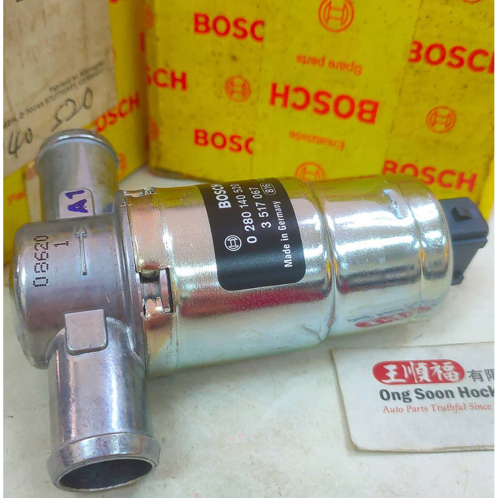 Volvo 240 740 Idle Actuator Valve Bosch 0280 140 520 OE 3517067 Idle