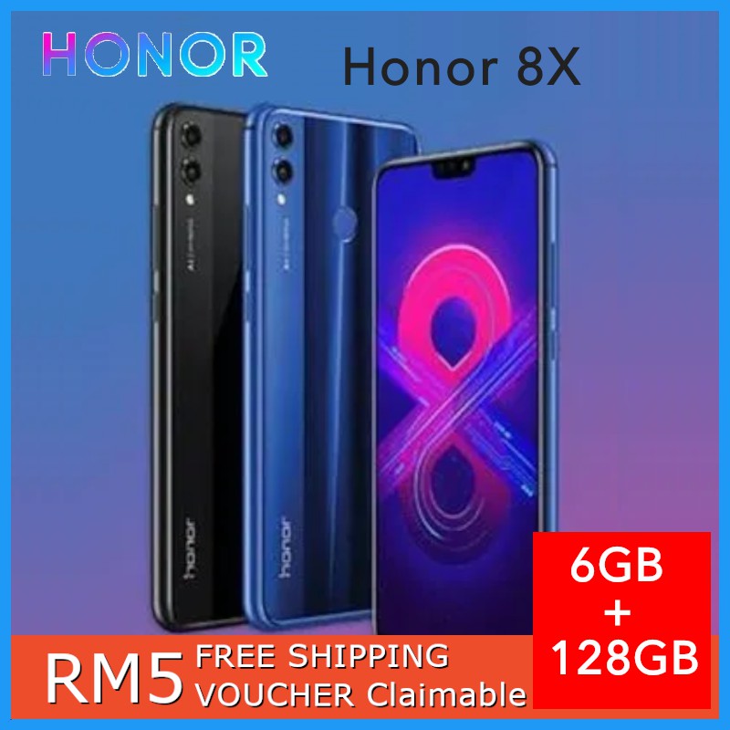 HONOR 8X 6GB + 128GB - Huawei | Shopee Malaysia