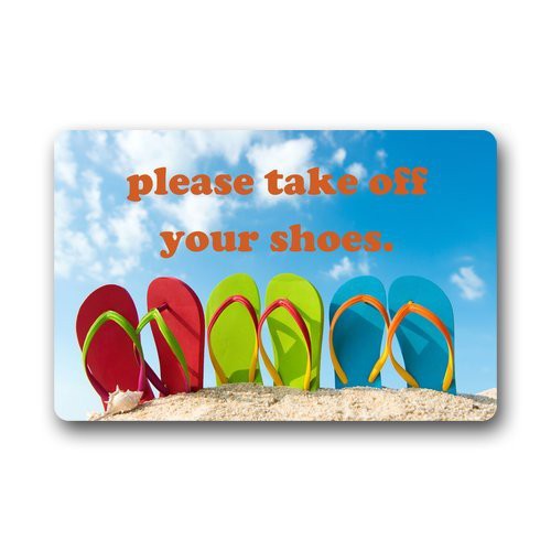 Dailylifedepot Generic Doormat Door Mats Please Take Off Your Shoes