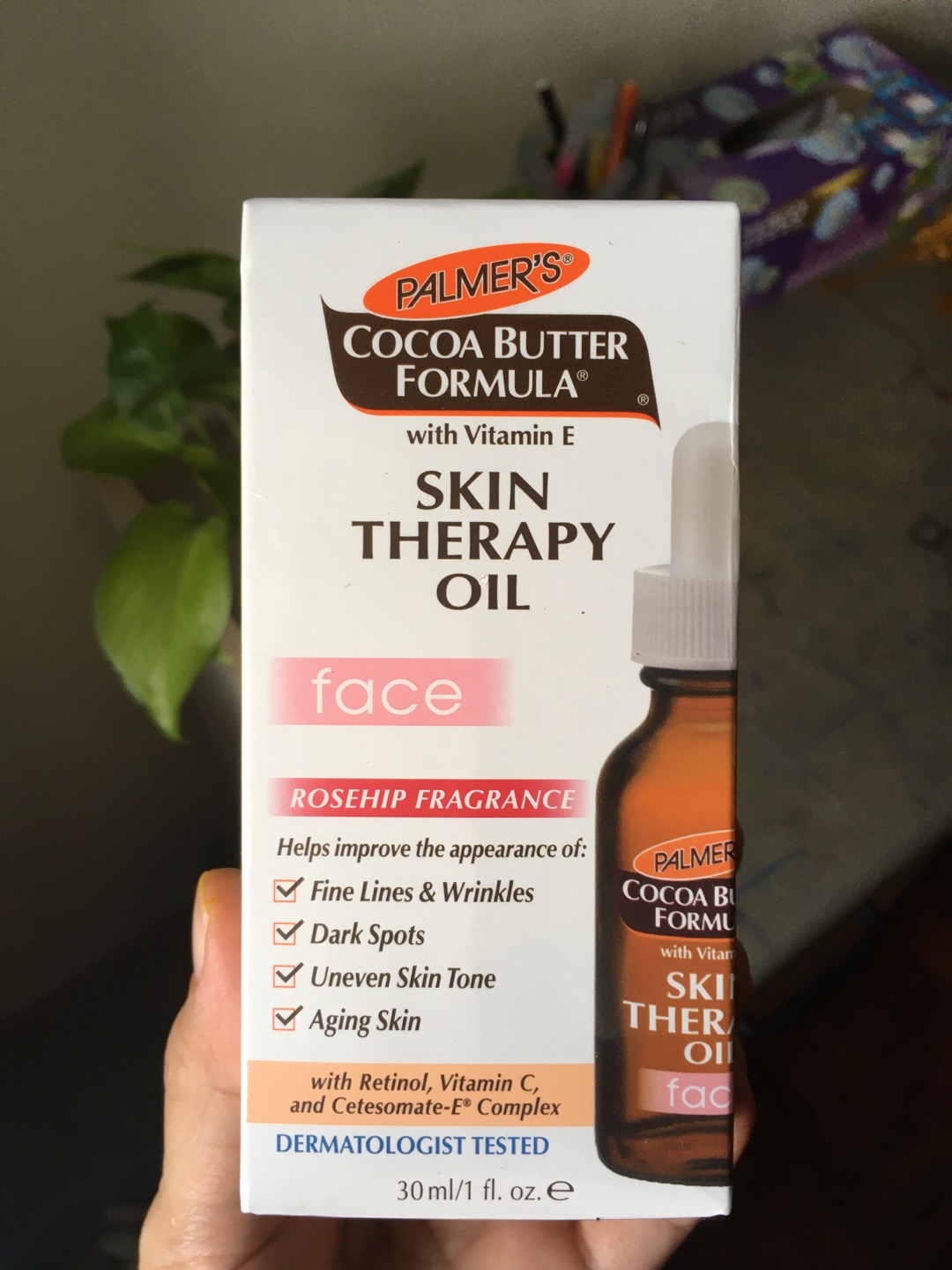 Palmer S Cocoa Butter Formula Skin Therapy Oil Face 30ml Shopee Malaysia