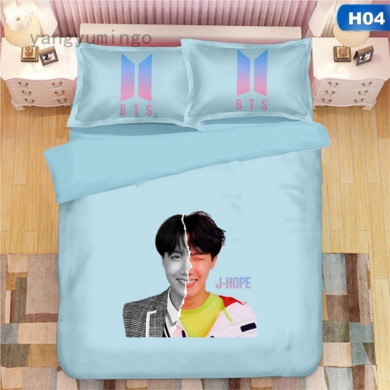 Yangyumingo New Kpop Bts Bangtan Boys Bedding Set Twin Duvet Cover