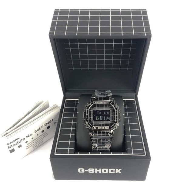 Casio G-Shock Limited Edition Laser-Engraved Designed Tough Solar Bluetooth  Stainless Steel Gmw-B5000Cs-1 | Shopee Malaysia