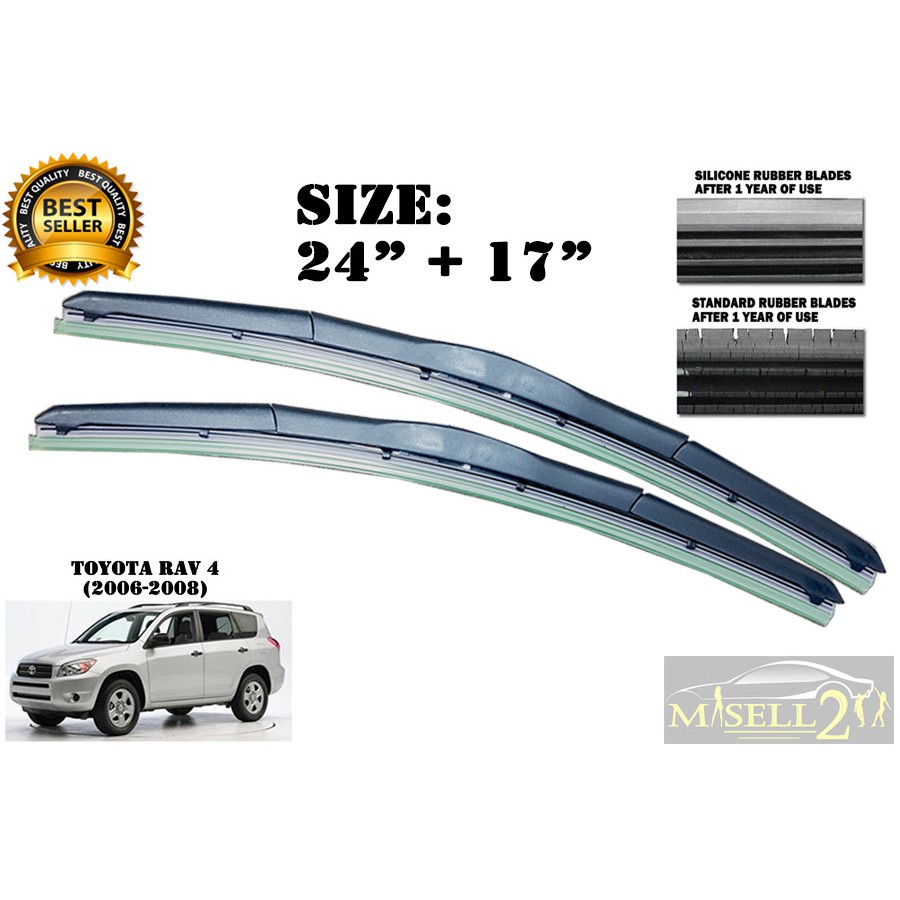 rav4 wiper size