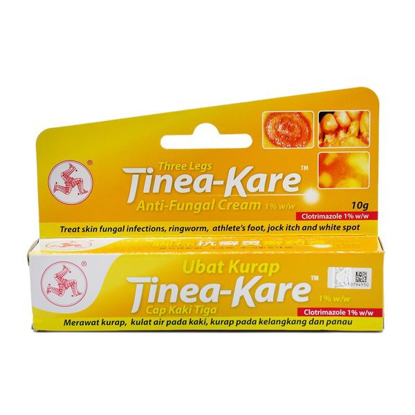 Three Legs Tinea Kare Anti Fungal 10g Shopee Malaysia