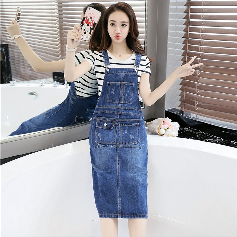 jean romper outfit