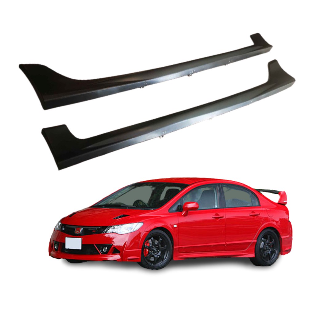 Mugen Rr Side Skirt Civic Fd Material Pp Shopee Malaysia