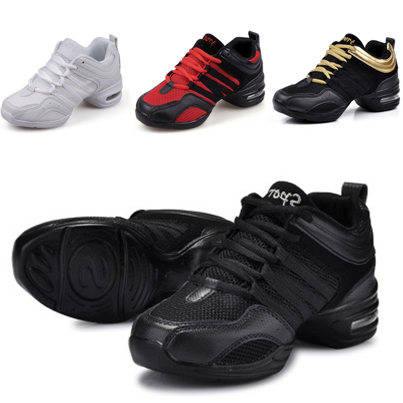 New products modern women's shoes comfortable mesh breathable fashion women's dance shoes soft sole heightened square dance shoes women's dancing shoes dancing shoes/dance shoes for women s shoes