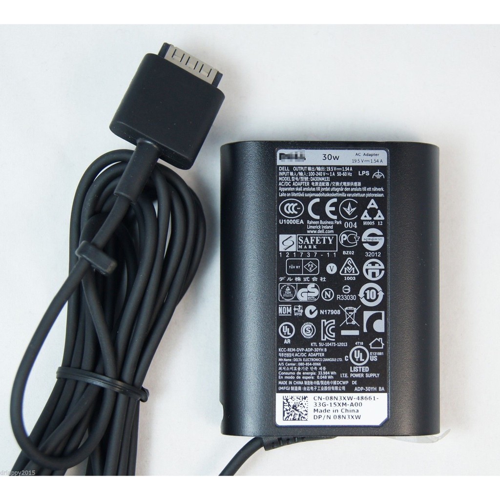 Dell Da30nm131 Xps 10 Latitude St St2 10 Tablet Venue 11 Adapter Charger 30w Shopee Malaysia