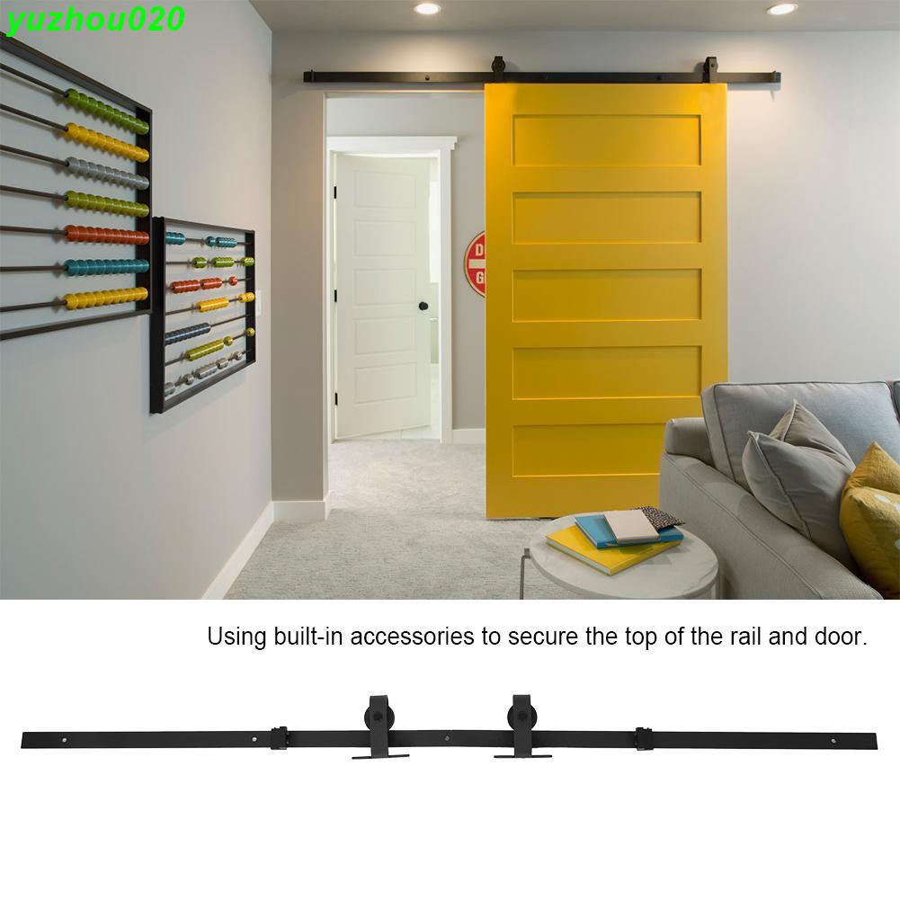 Yz Top Mounted Sliding Barn Door Hardware Install Track Kit