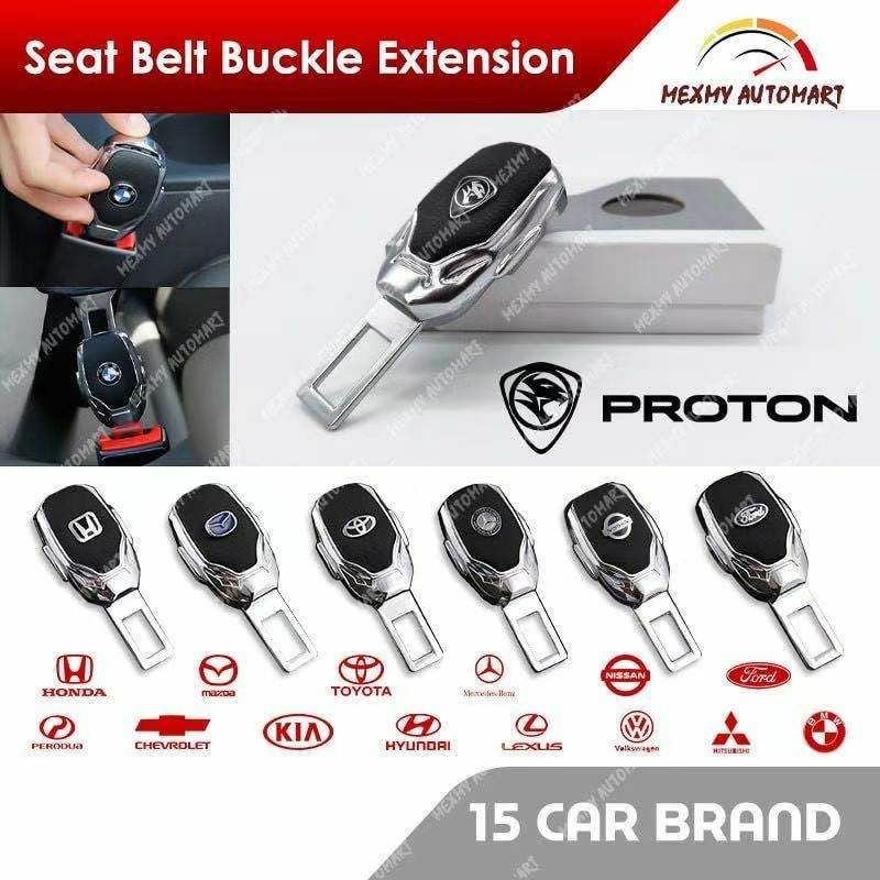 Car Seat Belt Buckle Extension Silencer Alarm Stop Perodua Proton