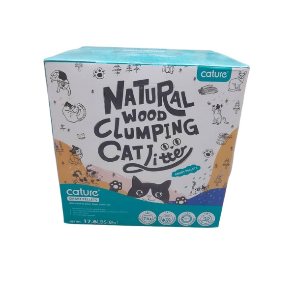 CATURE NATURAL WOOD CLUMPING CAT LITTER 17.6LBS 8KG Shopee Malaysia