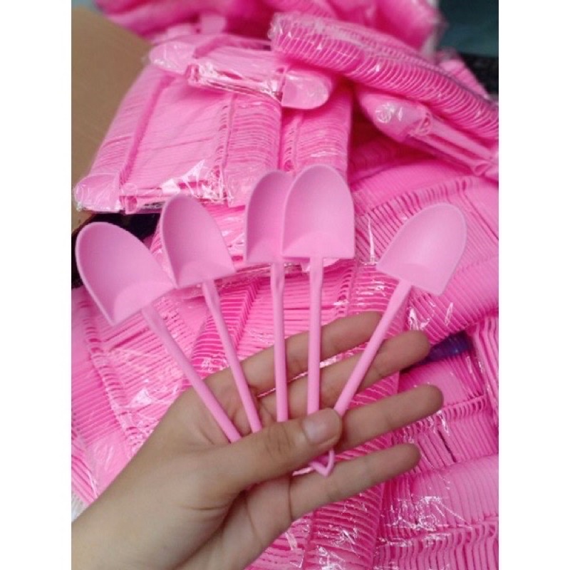 (100 Pcs) Shovel Ice Cream Shovel (Shovel Scoop Powder, Cream Scoop) Shopee Malaysia