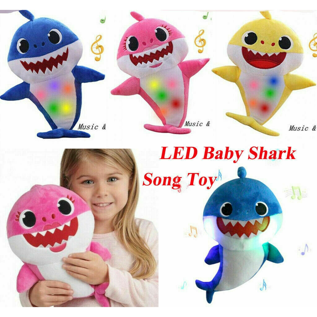 english singing baby shark toy
