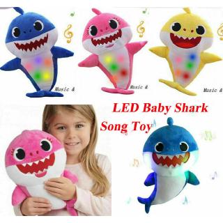 baby shark plush toy english