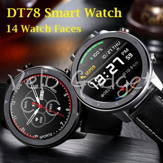 DT78 Smart Watch Bracelet 14 Watch Faces Fitness Activity Tracker 24 Hours Heart Rate Sleep Health Monitor