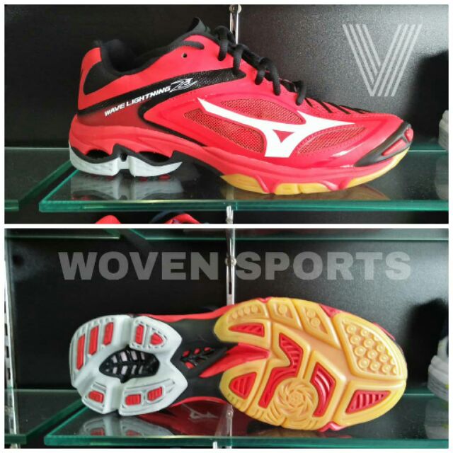 mizuno wave lightning z3 red