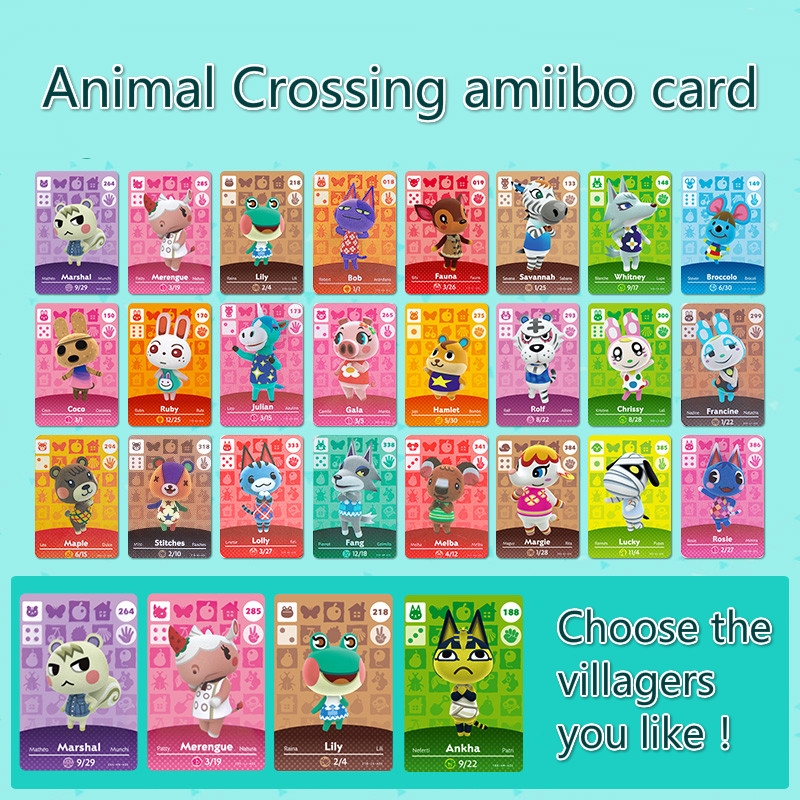 nintendo animal crossing amiibo cards series 4