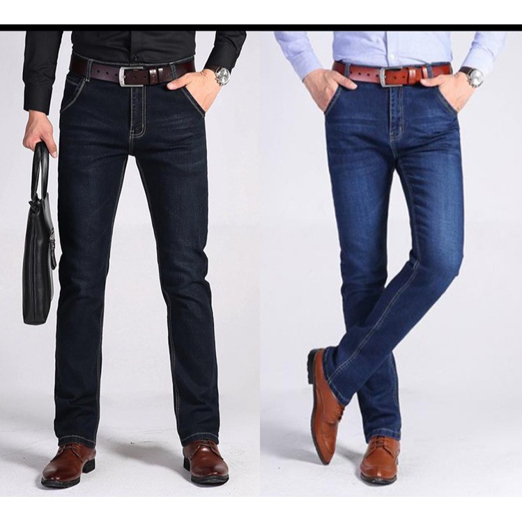 💥HIGH QUALITY💥 Men Pants Elastic Jeans Seluar Jeans Lelaki Seluar ...