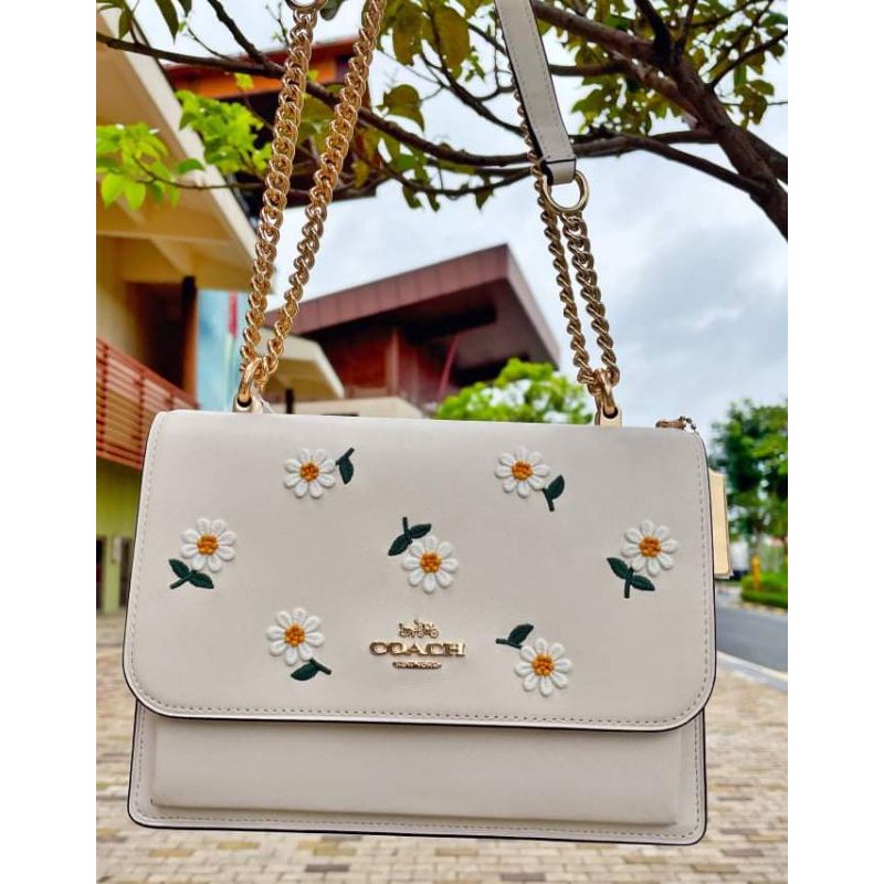 Limited Stock* COACH Floral Bag - Klare Crossbody with Daisy Embroidery Bag  | Shopee Malaysia