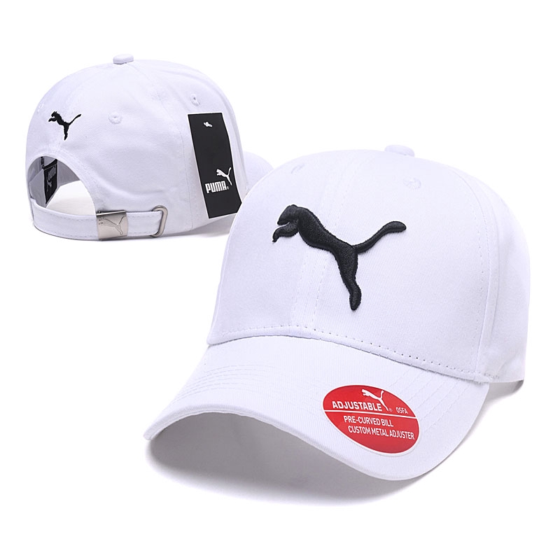 white puma golf hat