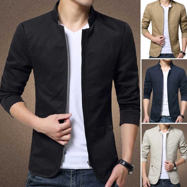 slim fit casual blazer