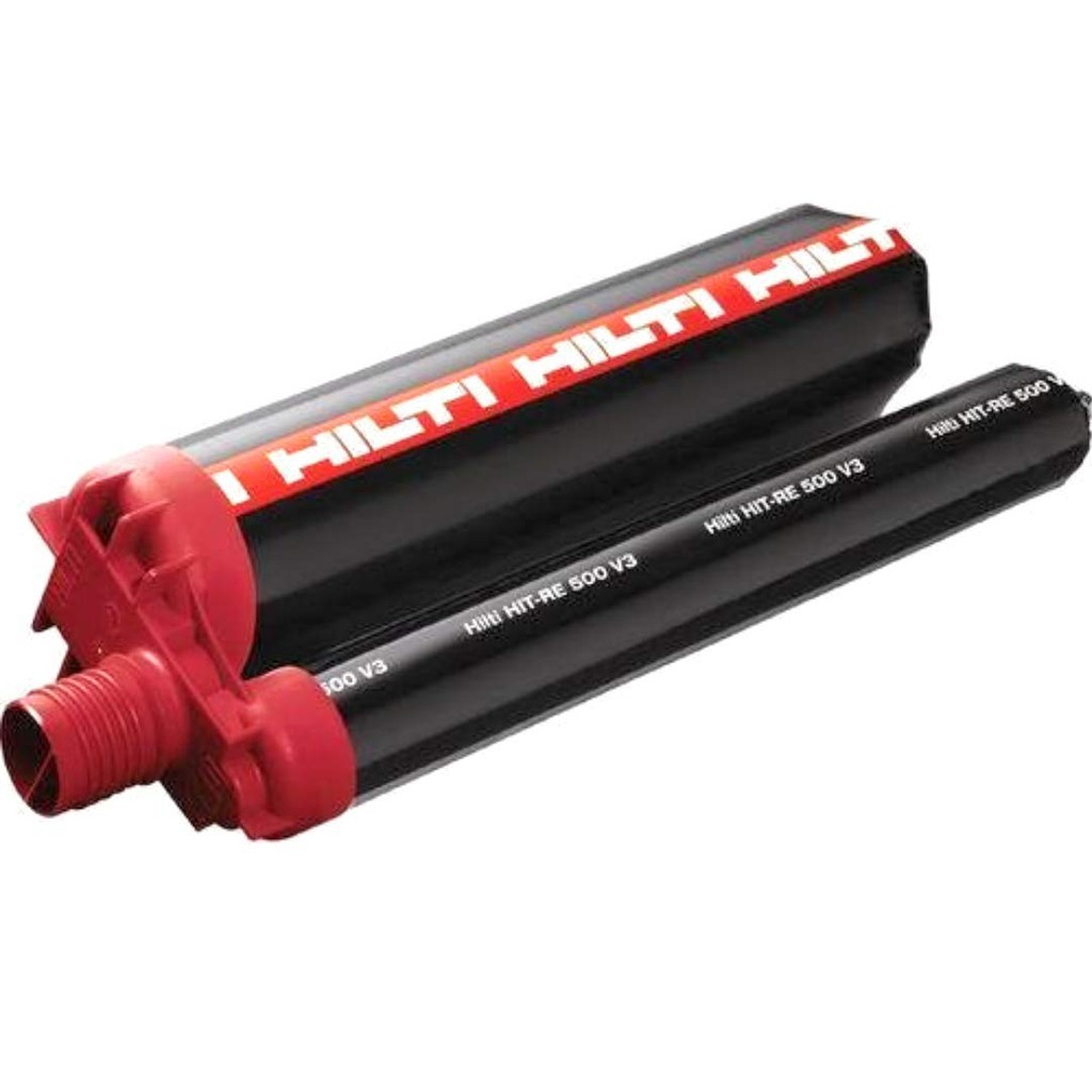 Hilti hit re500 v3 injectable epoxy mortar for anchor bolt, rebar