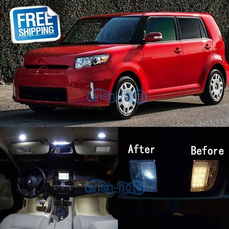 Pure White Car Auto Led Smd Lights Interior Package Kit For 2008 2015 Scion Xb