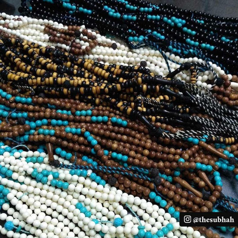 Tasbih Kokka Asli & Kokka Hitam Mix Fairuz, Tulang unta, Gemunggal dan Pokok Asam | mataz