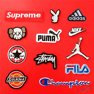 ☸ Fashion Brand Logo Patch ☸ 1Pc Diy Sew On Iron On Badges Patches Apparel Appliques（FBL-M001）