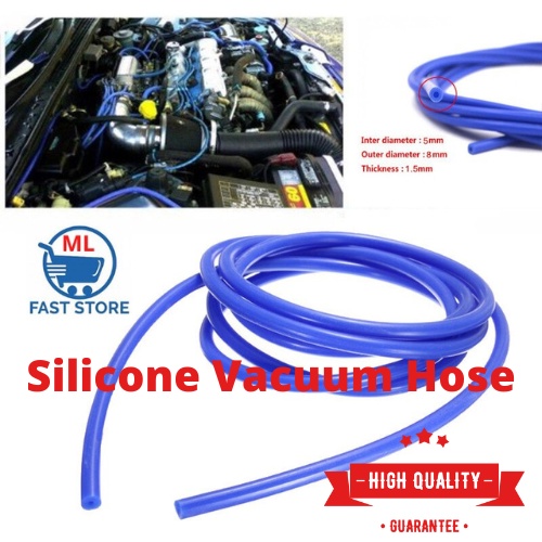 [ READY STOCK ] 1 Meter High Quality Samco Silicone Vacuum Hose 3mm