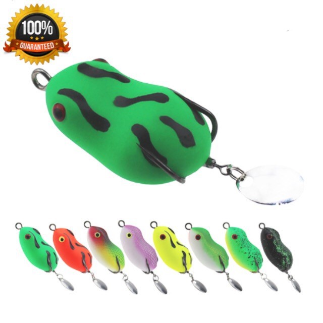 Fish On Soft Frog Lure Umpan Katak Tiruan Soft Plastic Ultra Light Shopee Malaysia