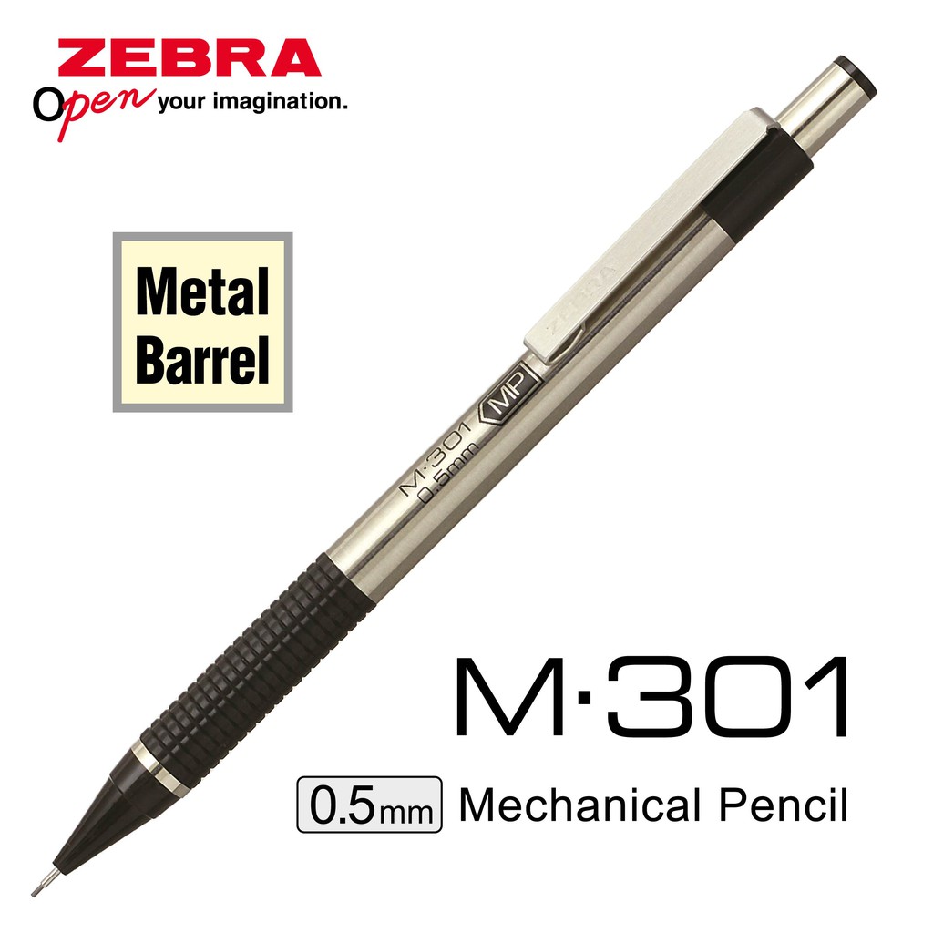 Zebra M301 Metal Mechanical Pencil 0.5mm Shopee Malaysia