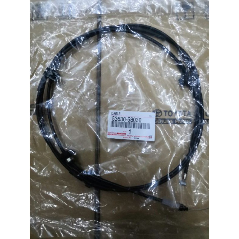 Original Toyota Vellfire Anh20 Front Bonnet Cable Shopee Malaysia