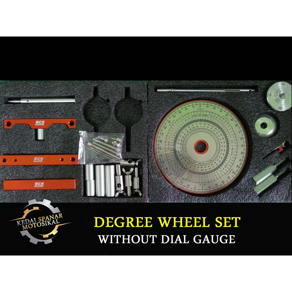 Degree Wheel Set With Digital Dial Gauge Without Dial Gauge