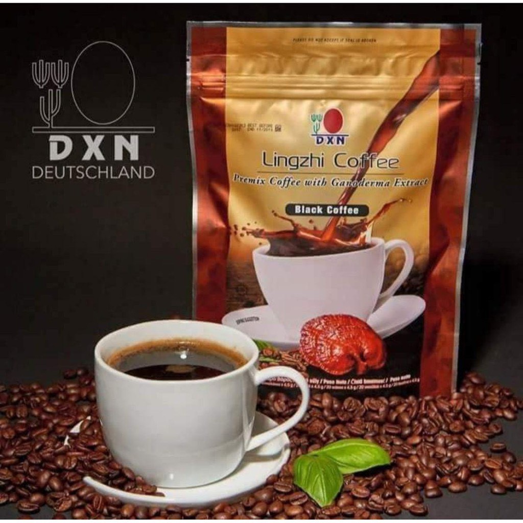 DXN Worldwide MLM Cafe Black Coffee Benefits and DXN